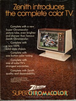 Floyd Little Autographed Denver Broncos 10/8/1972 Pro! Magazine Beckett 55748