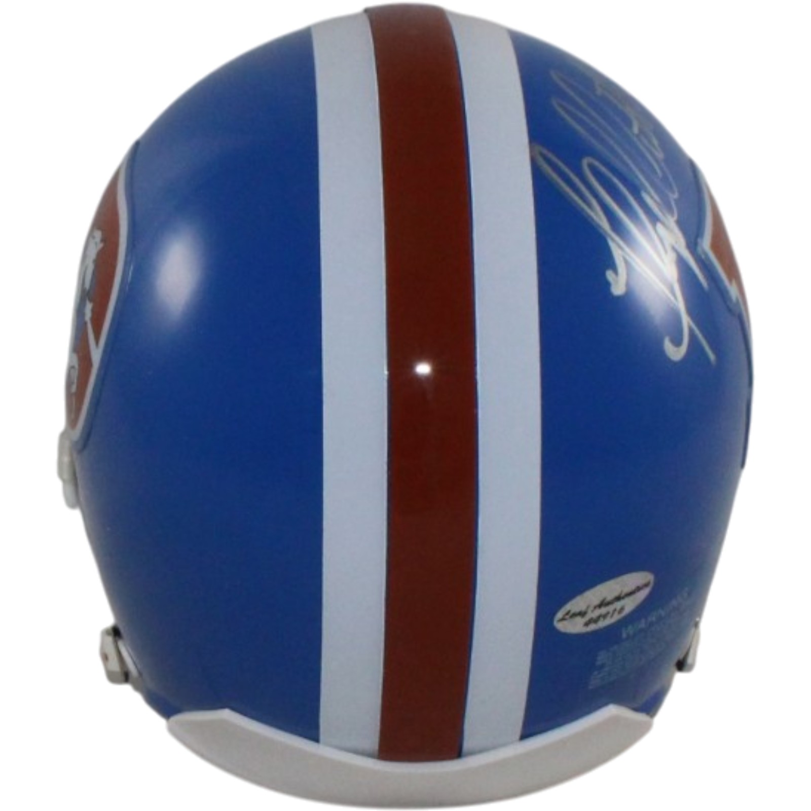 Floyd Little Autographed/Signed Denver Broncos 75-96 VSR4 Mini Helmet Leaf 57814 3 Floyd Little Autographed/Signed Denver Broncos 75-96 VSR4 Mini Helmet Leaf 57814