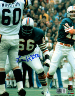Larry Little Autographed/Signed Miami Dolphins 8x10 Photo Beckett 47790