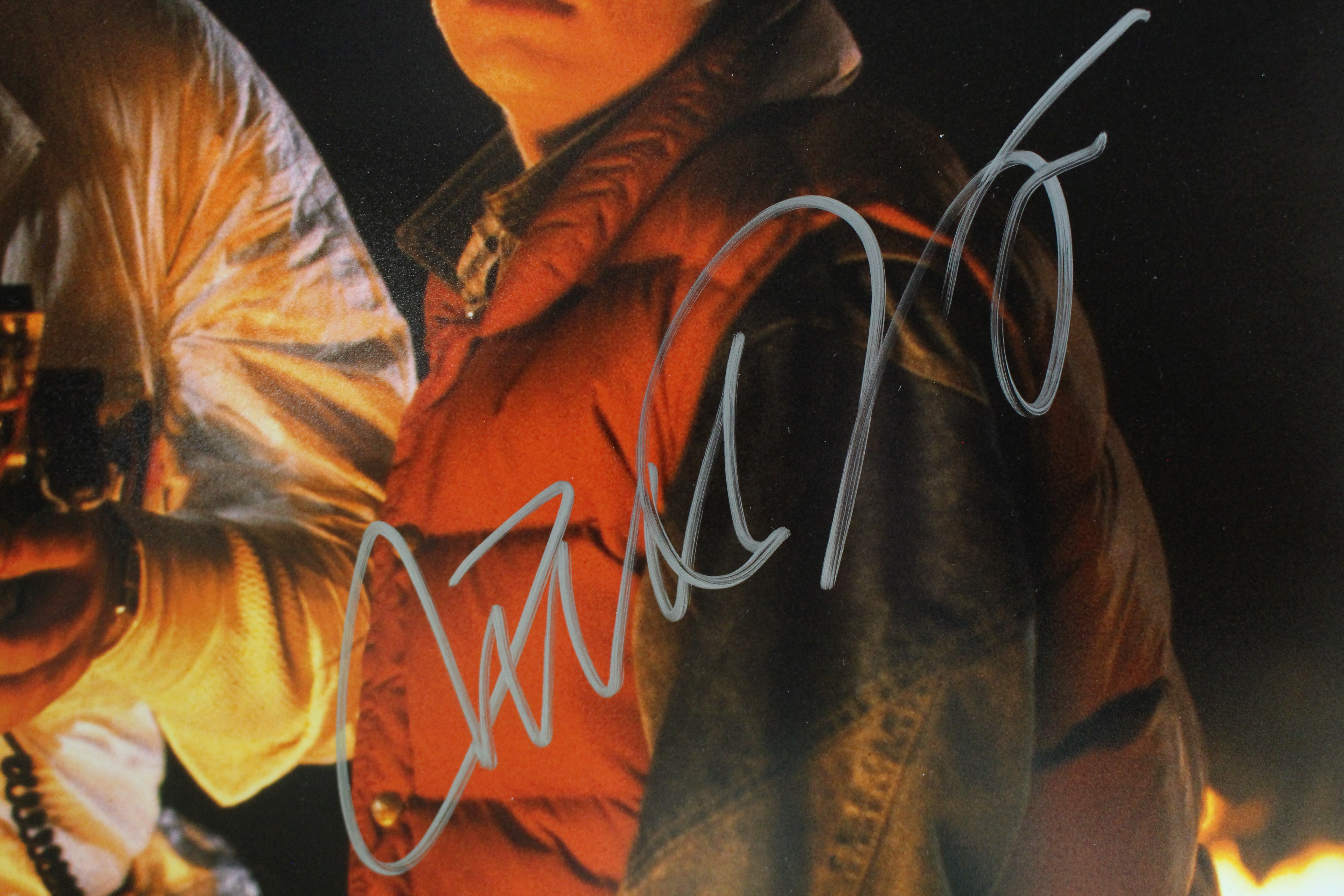 Michael J Fox Christopher Lloyd Autographed Back to the Future 16x20 BAS W 53718 3 Michael J Fox Christopher Lloyd Autographed Back to the Future 16x20 BAS W 53718