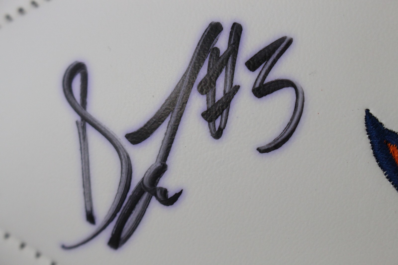 Drew Lock Autographed/Signed Denver Broncos Logo Football JSA 59384 2 Drew Lock Autographed/Signed Denver Broncos Logo Football JSA 59384