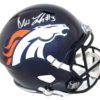Drew Lock Autographed/Signed Denver Broncos Speed Replica Helmet BAS 24818