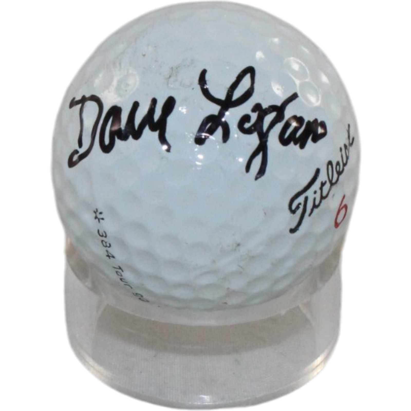 Dave Logan Autographed/Signed Cleveland Browns Titleist Golf Ball Beckett 55412