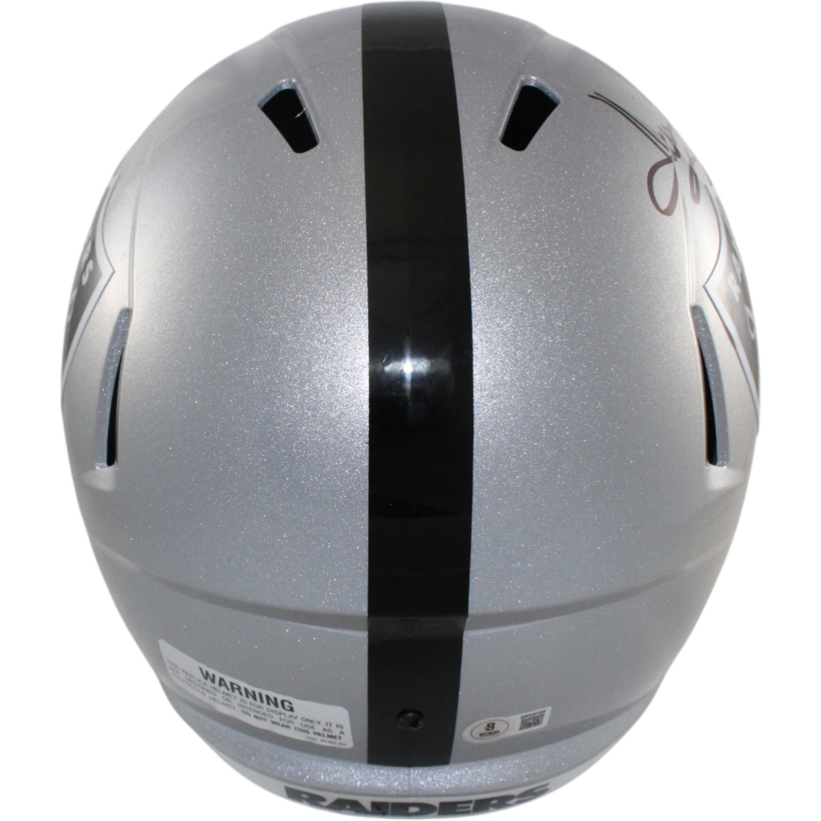 Howie Long Autographed Las Vegas Raiders F/S Helmet Beckett Witness 55194 3 Howie Long Autographed Las Vegas Raiders F/S Helmet Beckett Witness 55194