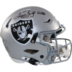 Howie Long Autographed Las Vegas Raiders SpeedFlex Helmet HOF Beckett W 55206