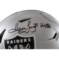 Howie Long Autographed Las Vegas Raiders SpeedFlex Helmet HOF Beckett W 55206