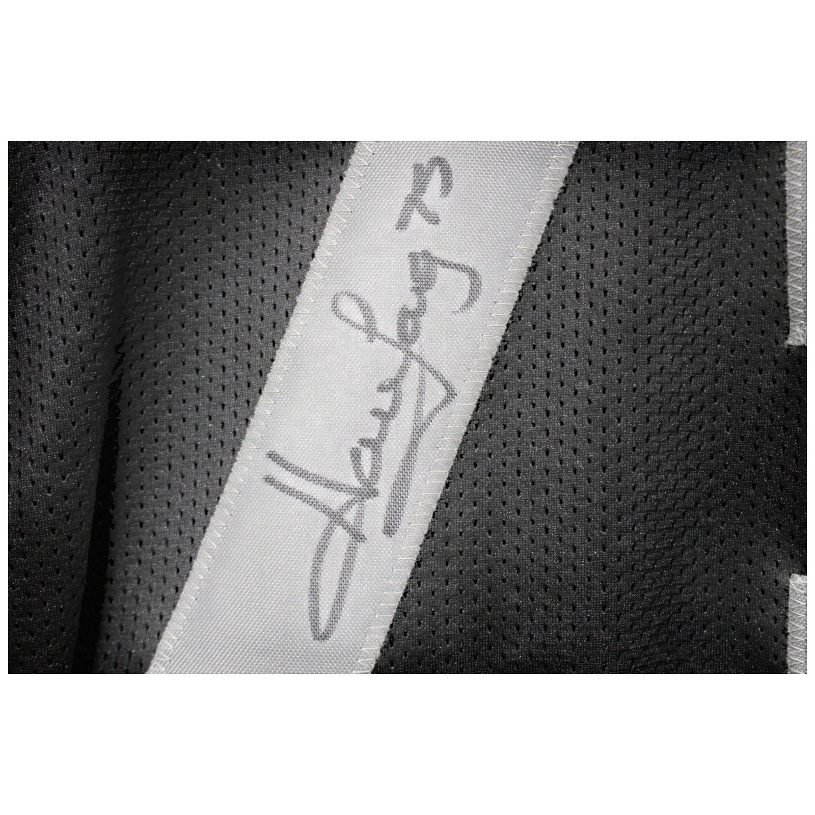 Howie Long Autographed/Signed Pro Style XL Black Jersey Beckett Witness 53261