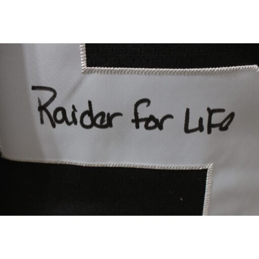 Howie Long Autographed Oakland Raiders M&N Black Jersey 2 Insc. Beckett 49676