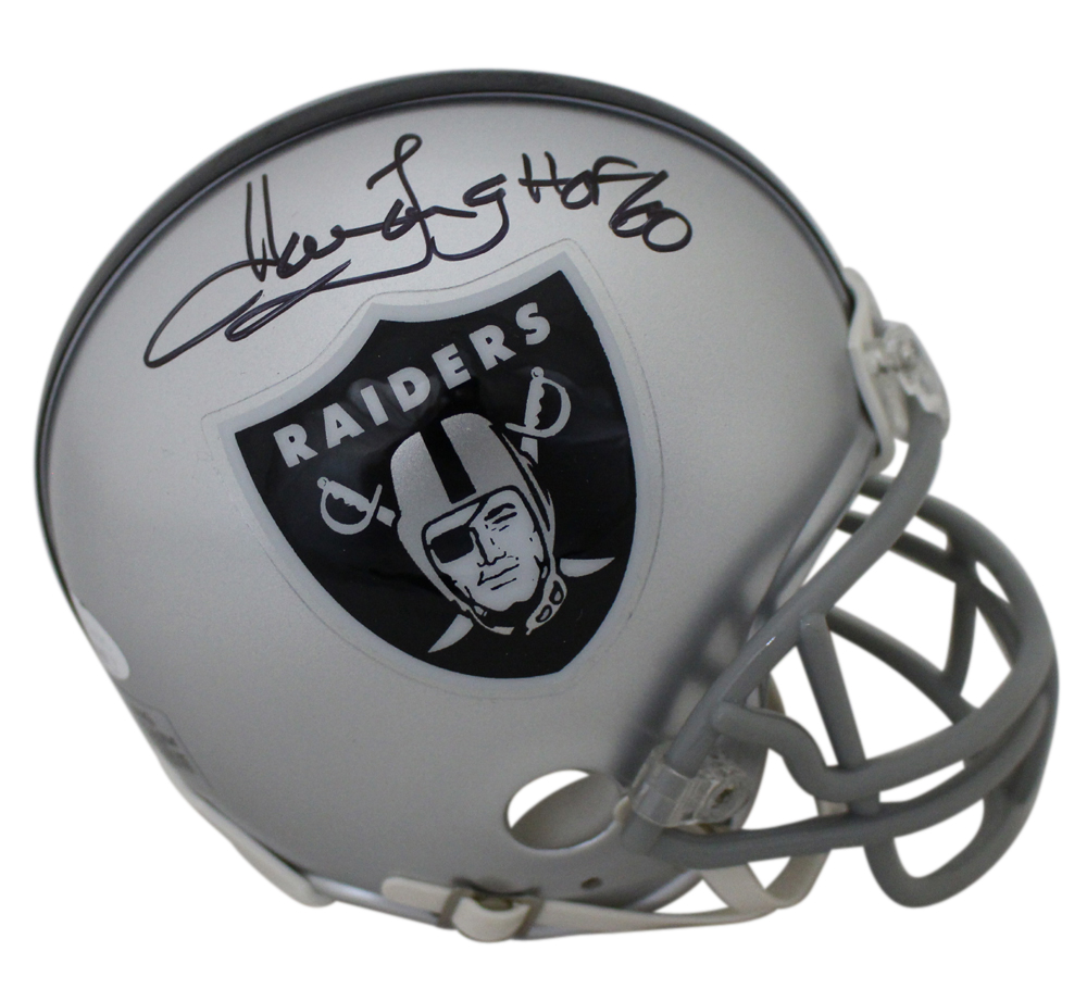 howie long autographed helmet