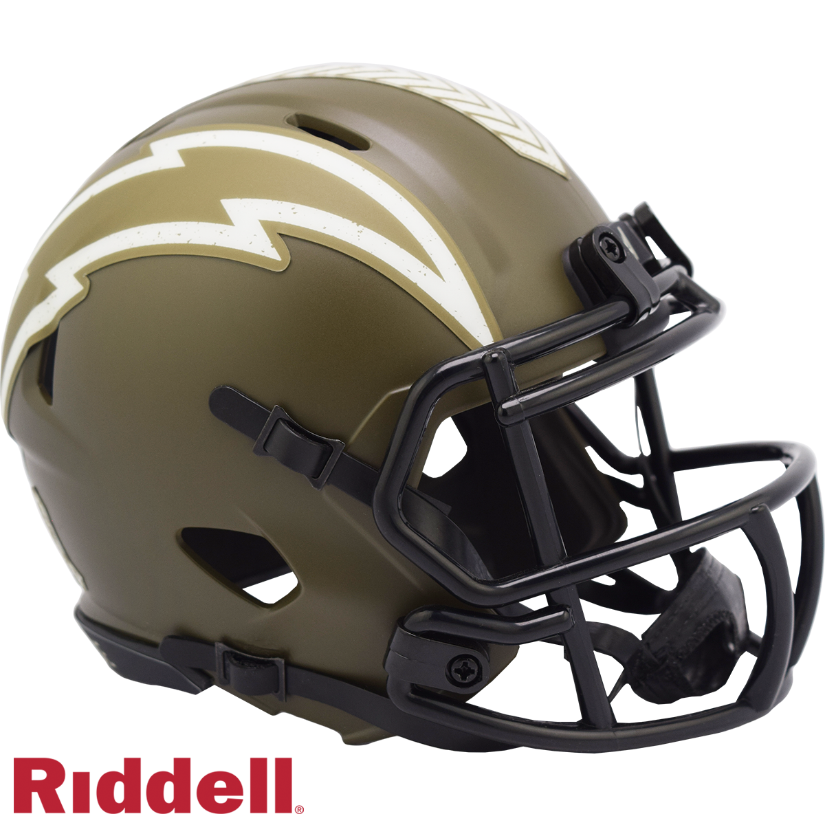 Los Angeles Chargers Riddell New In Box 2022 Salute to Service Mini Helmet 35168