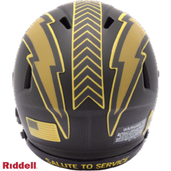 Los Angeles Chargers 2025 Salute to Service Riddell Mini Helmet New In Box 54452