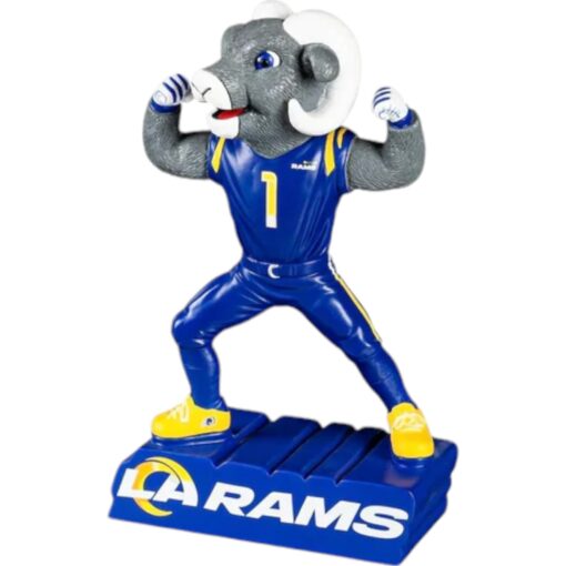 Los Angeles Rams Mascot Statue Evergreen New 36951