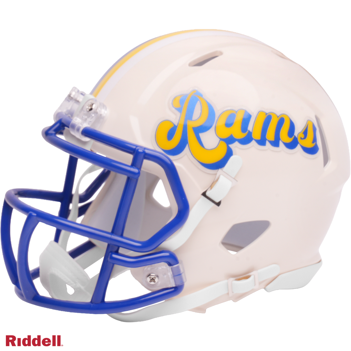 Los Angeles Rams Retro Riddell Mini Helmet New In Box 55588 4 Los Angeles Rams Retro Riddell Mini Helmet New In Box 55588