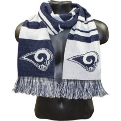 Los Angeles Rams Knit Scarf Winter Neck New Reversible Unisex Big Logo 17161