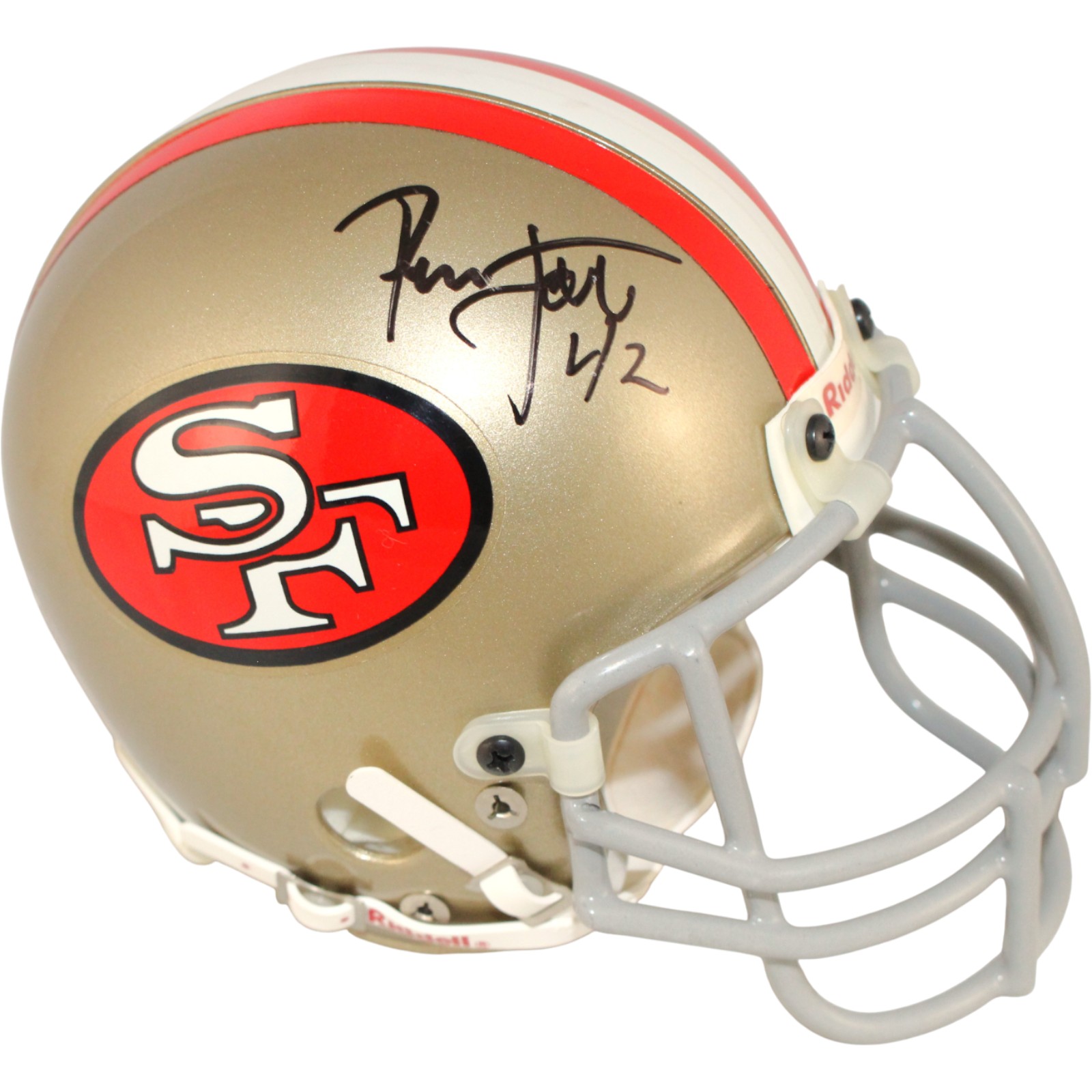 Ronnie Lott Autographed San Francisco 49ers VSR4 Auth Mini Helmet Beckett 52744