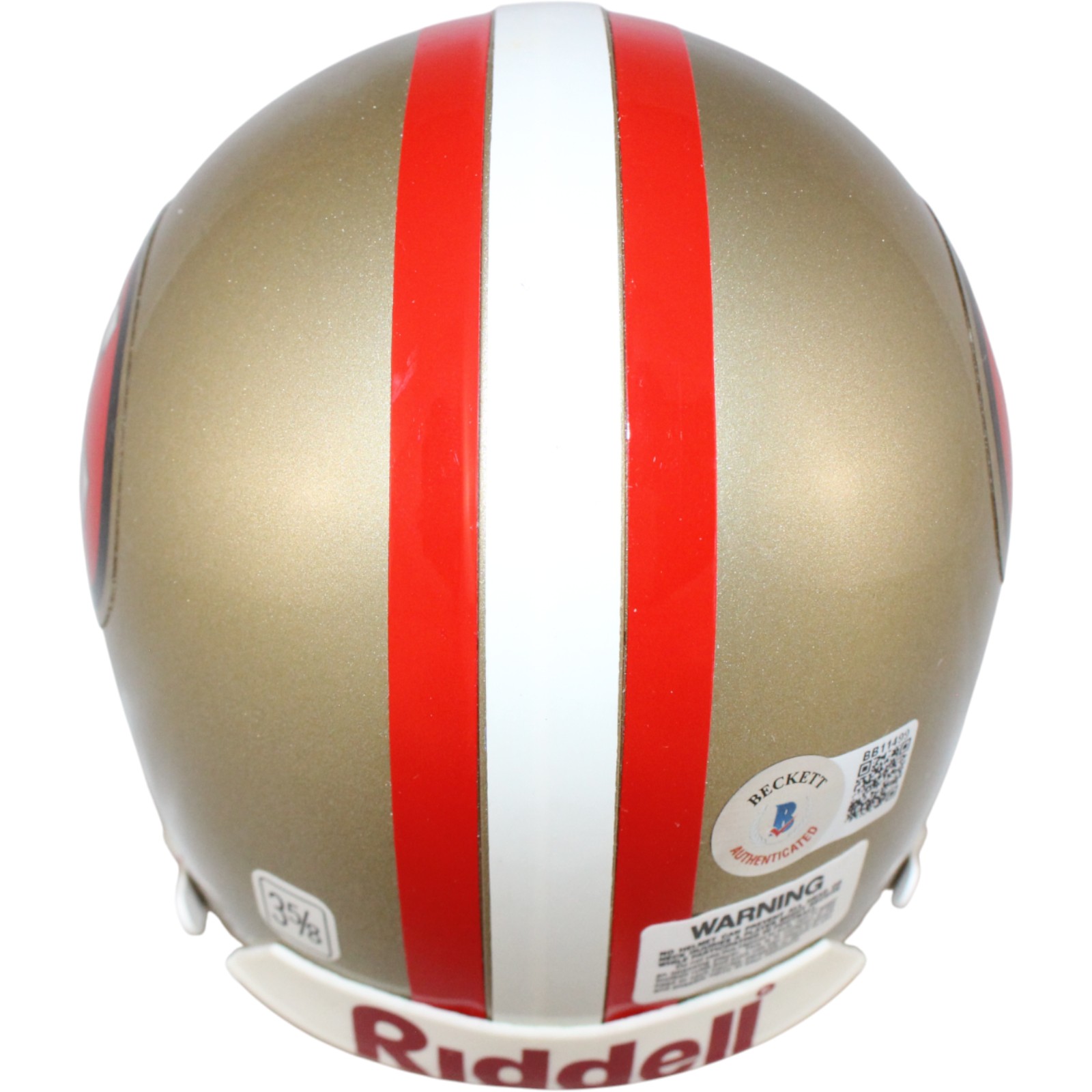 Ronnie Lott Autographed San Francisco 49ers VSR4 Auth Mini Helmet Beckett 52744 3 Ronnie Lott Autographed San Francisco 49ers VSR4 Auth Mini Helmet Beckett 52744