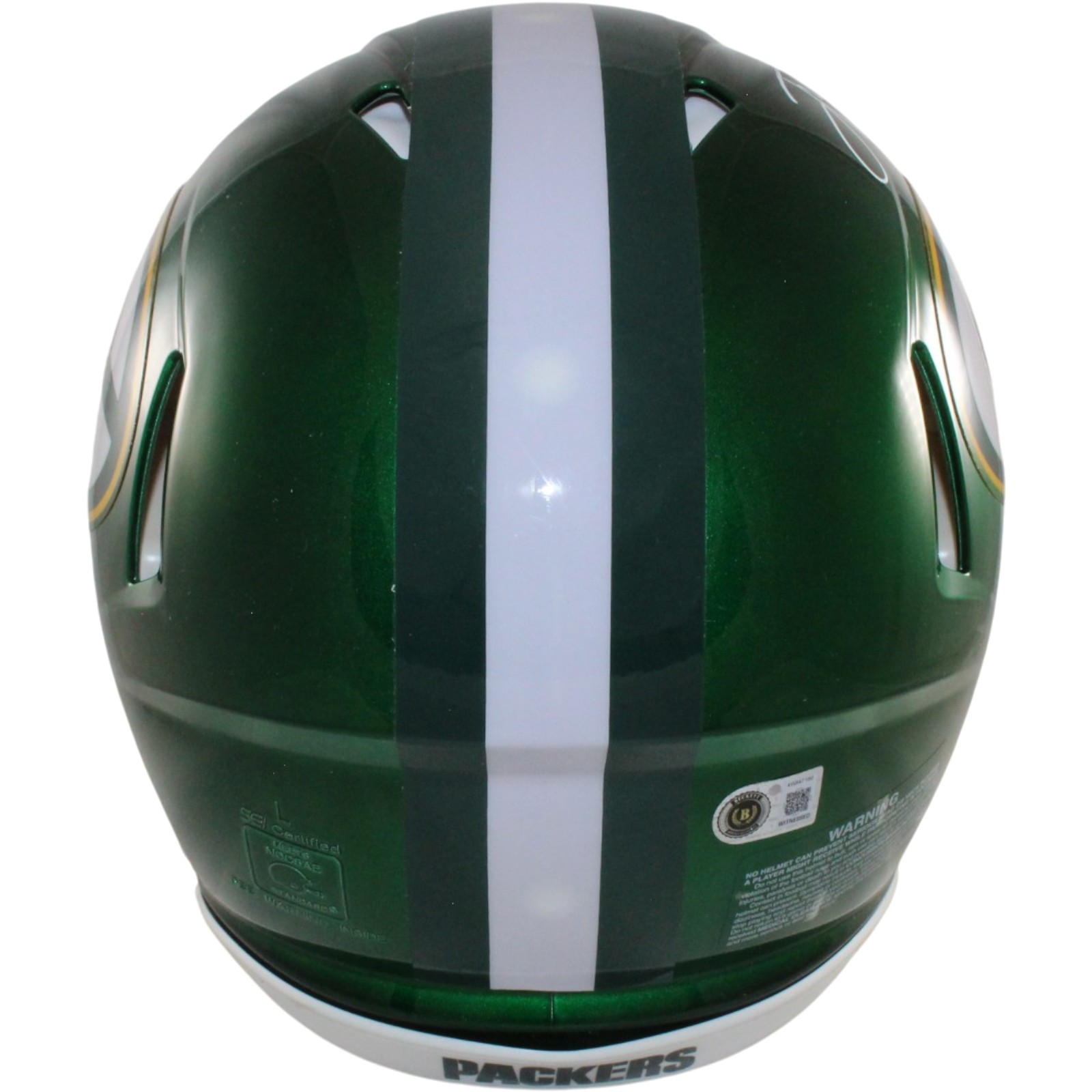 Jordan Love Autographed Green Bay Packers Pro Flash Helmet Beckett Witness 57146 3 Jordan Love Autographed Green Bay Packers Pro Flash Helmet Beckett Witness 57146