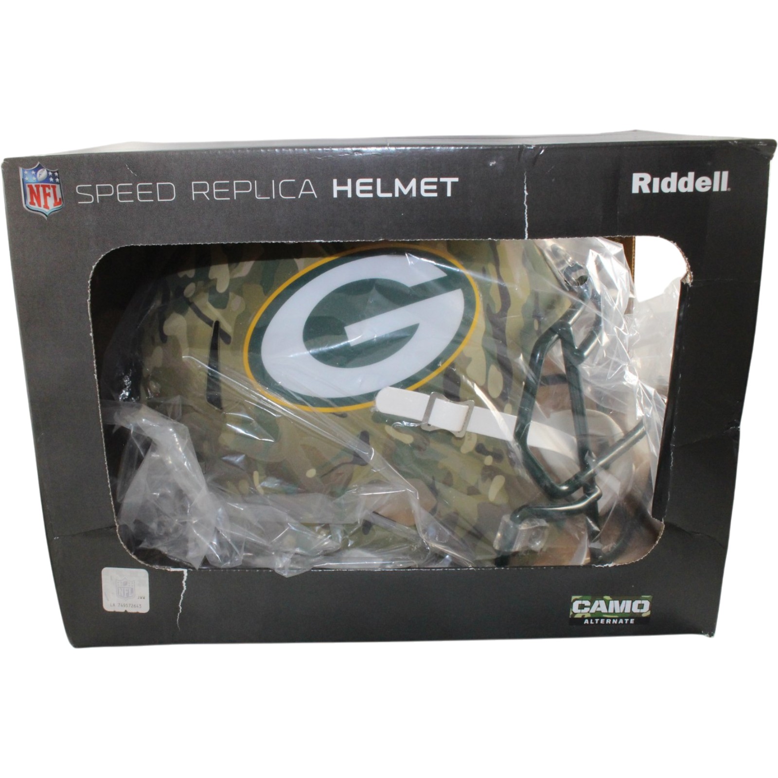Jordan Love Autographed Green Bay Packers F/S Camo Helmet Beckett Witness 57148 6 Jordan Love Autographed Green Bay Packers F/S Camo Helmet Beckett Witness 57148
