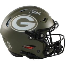 Jordan Love Autographed Green Bay Packers SpeedFlex 22 STS Helmet Beckett 57141