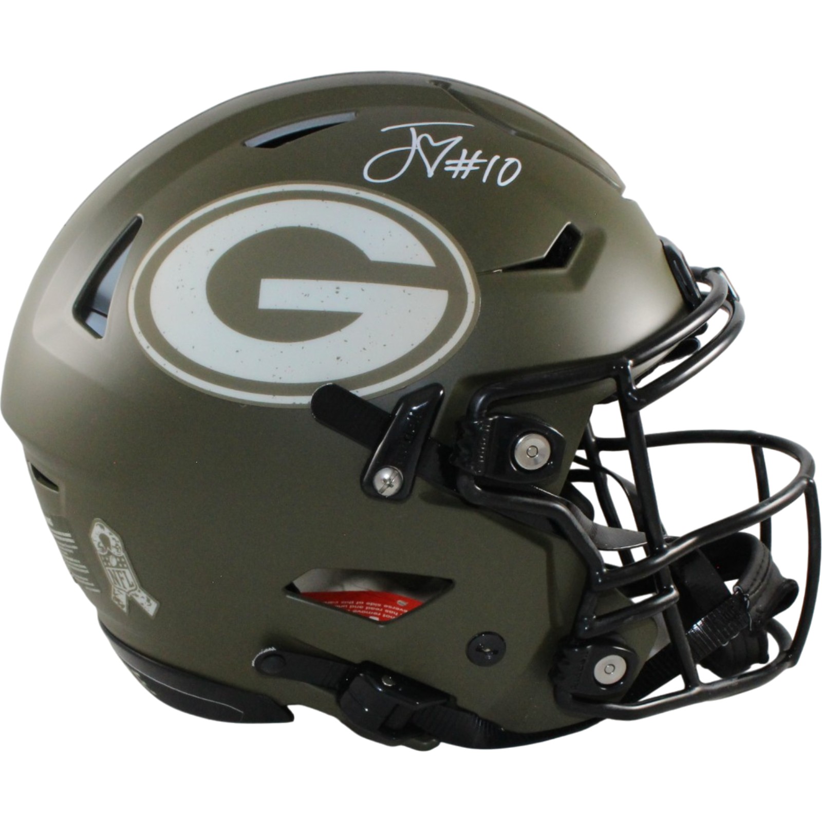 Jordan Love Autographed Green Bay Packers SpeedFlex 22 STS Helmet Beckett 57141 1 Jordan Love Autographed Green Bay Packers SpeedFlex 22 STS Helmet Beckett 57141