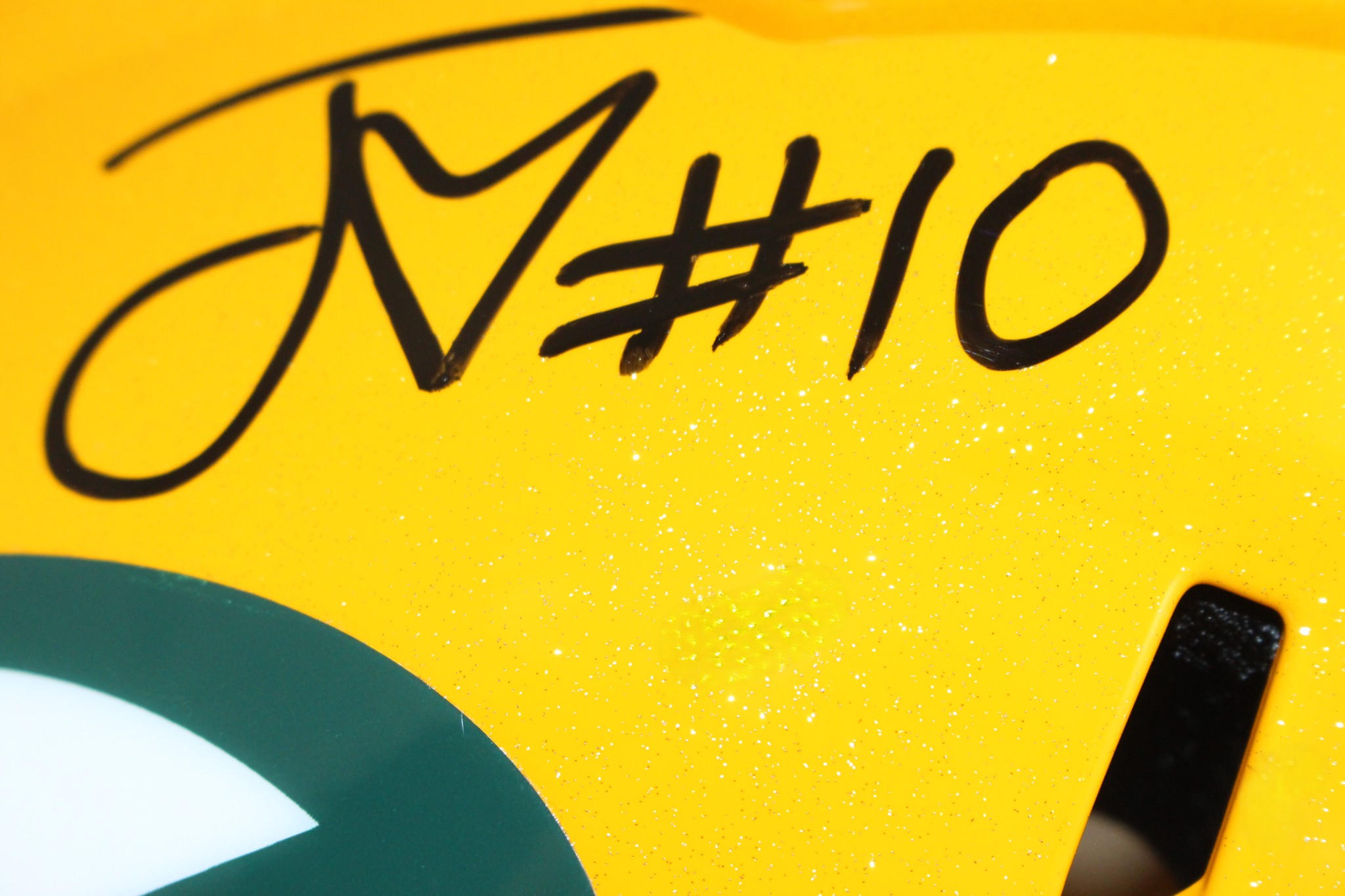 Jordan Love Autographed/Signed Green Bay Packers SpeedFlex Helmet JSA 52725