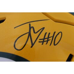 Jordan Love Autographed Green Bay Packers SpeedFlex Helmet Beckett Witness 57143