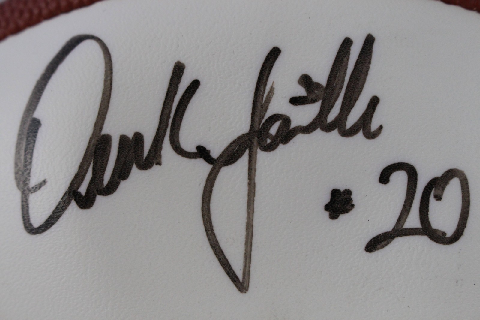 Derek Loville Autographed/Signed Mini Football DEFLATED AS IS Beckett 59350 2 Derek Loville Autographed/Signed Mini Football DEFLATED AS IS Beckett 59350