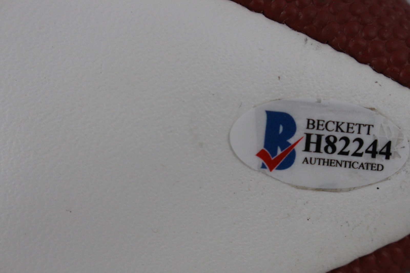 Derek Loville Autographed/Signed Mini Football DEFLATED AS IS Beckett 59350 3 Derek Loville Autographed/Signed Mini Football DEFLATED AS IS Beckett 59350