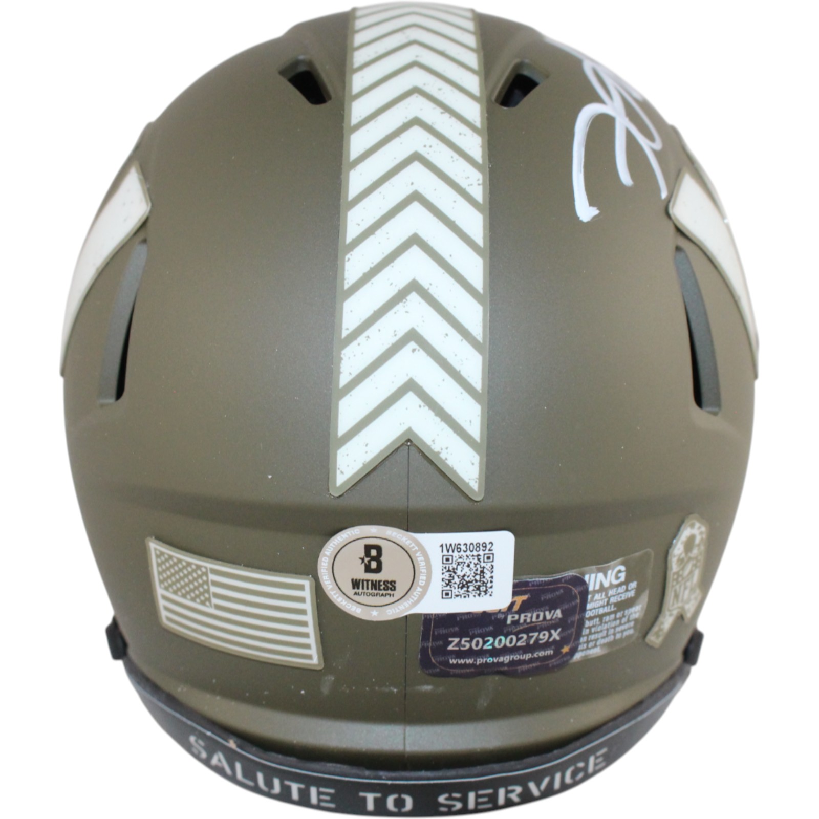 Frankie Luvu Autographed Washington Commanders 22 STS Mini Helmet Beckett 51703 3 Frankie Luvu Autographed Washington Commanders 22 STS Mini Helmet Beckett 51703