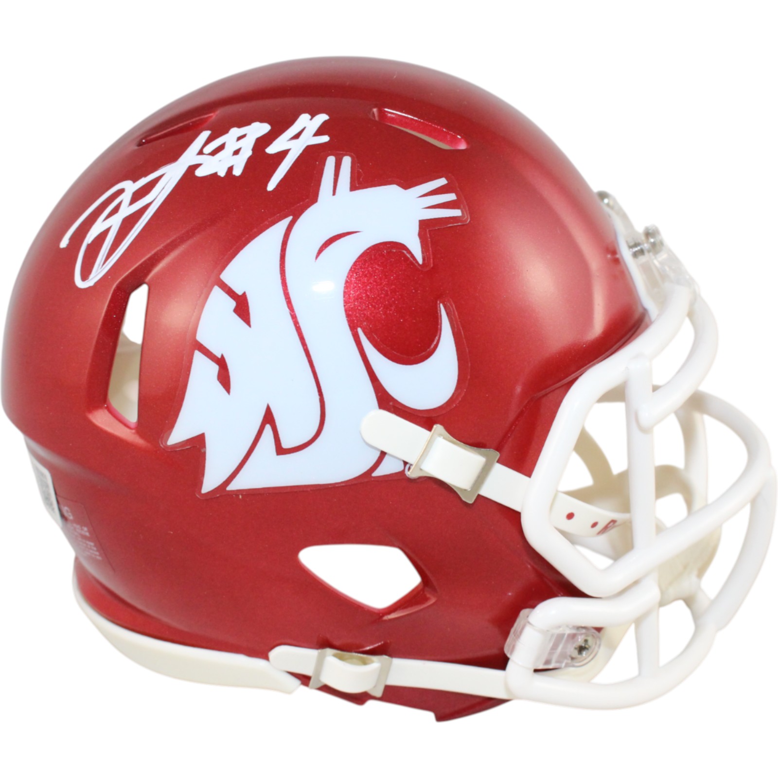 Frankie Luvu Signed Washington State Cougars Mini Helmet Beckett Witness 51712 1 Frankie Luvu Signed Washington State Cougars Mini Helmet Beckett Witness 51712