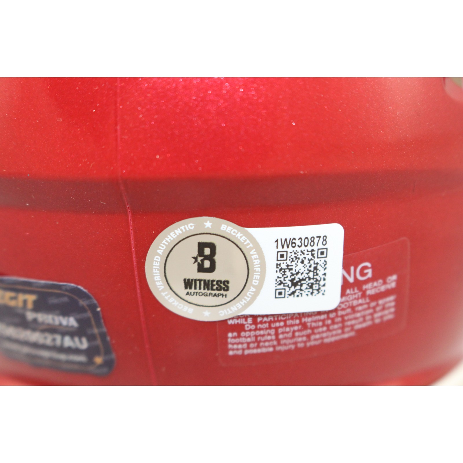 Frankie Luvu Signed Washington State Cougars Mini Helmet Beckett Witness 51712 4 Frankie Luvu Signed Washington State Cougars Mini Helmet Beckett Witness 51712