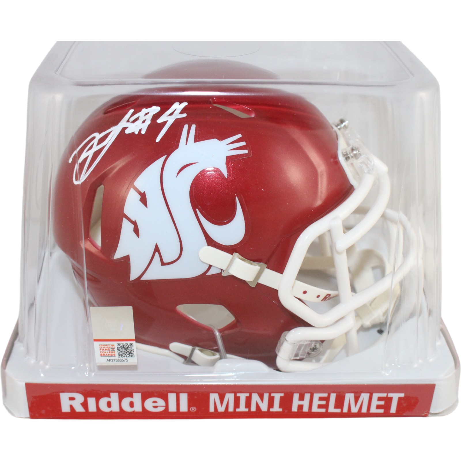 Frankie Luvu Signed Washington State Cougars Mini Helmet Beckett Witness 51712 5 Frankie Luvu Signed Washington State Cougars Mini Helmet Beckett Witness 51712
