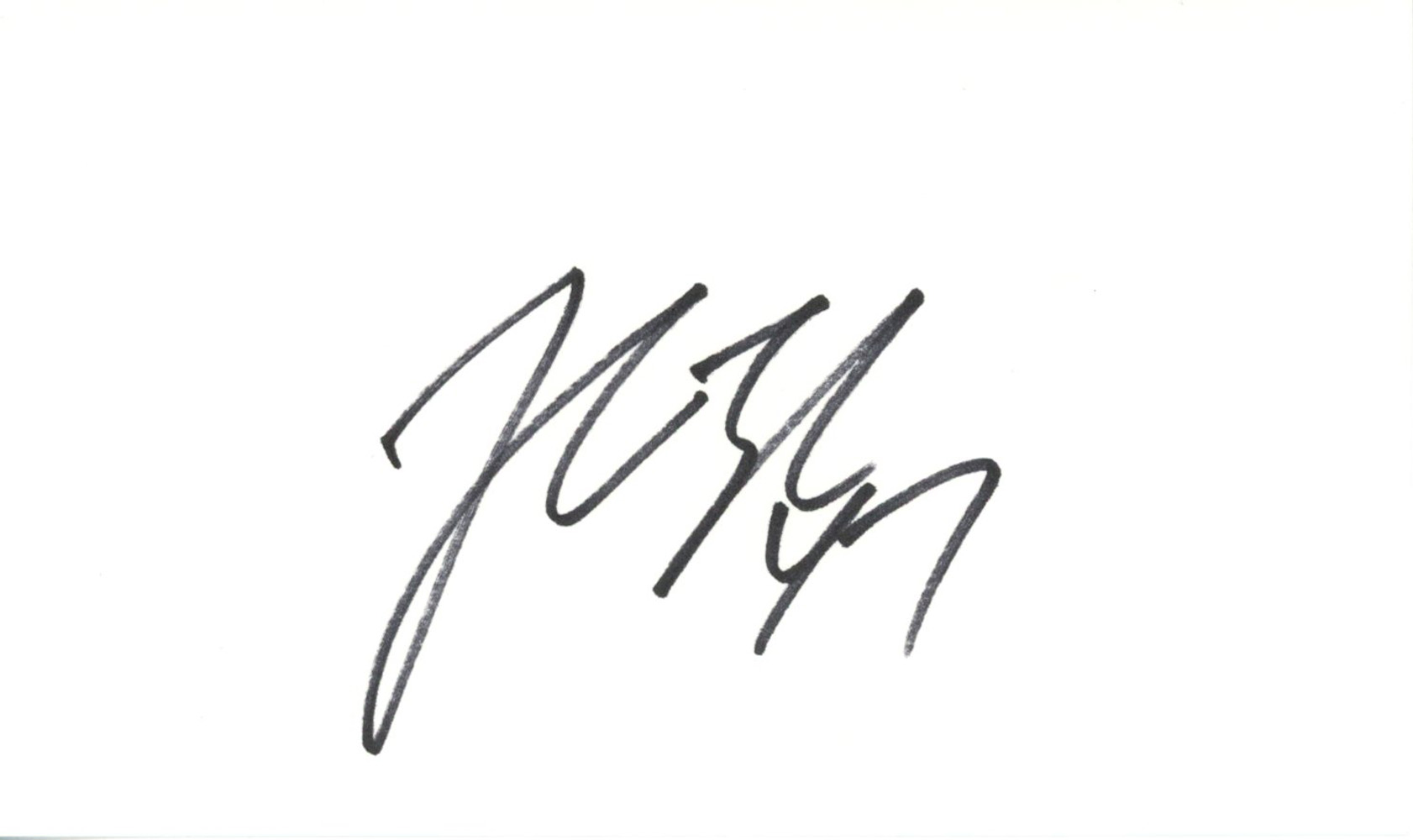 John Lynch Autographed/Signed Denver Broncos Index Card Beckett 45311