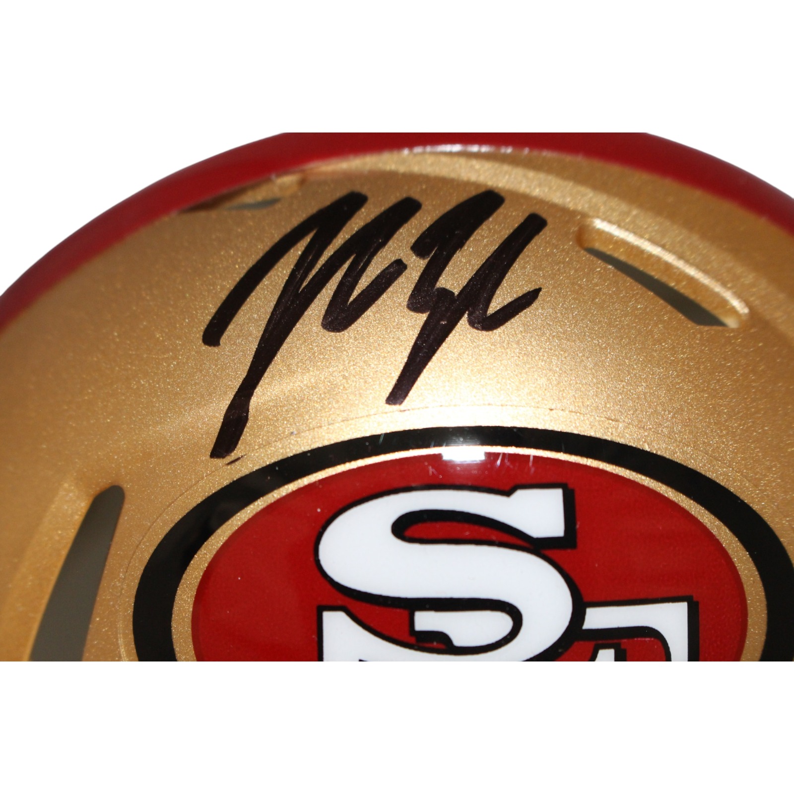 John Lynch Autographed San Francisco 49ers Mini Helmet Beckett