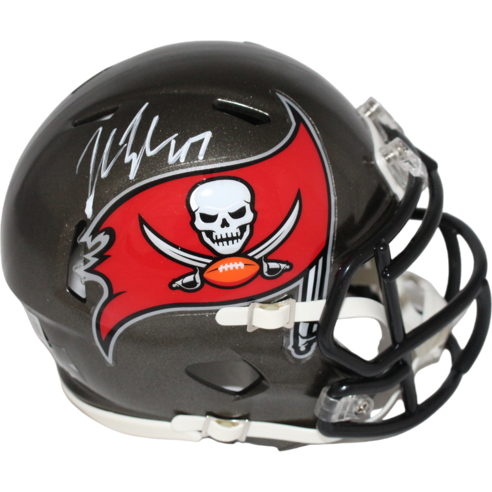 John Lynch Signed Tampa Bay Buccaneers Mini Helmet Beckett 