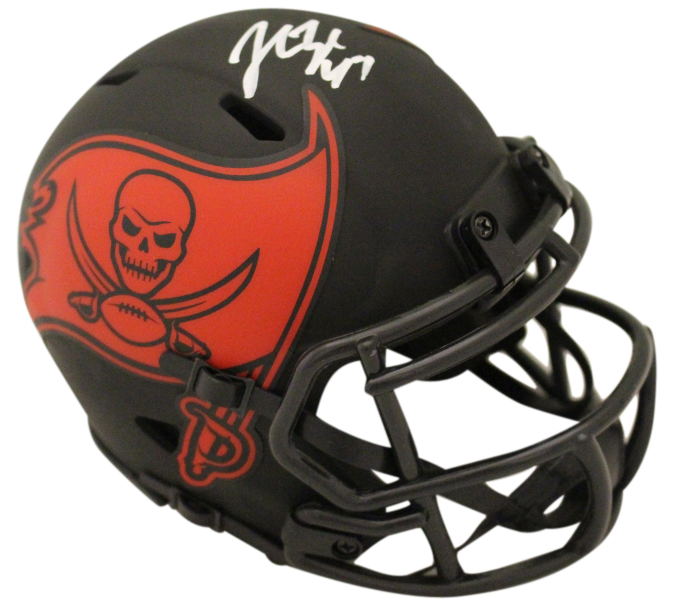 John Lynch Autographed Tampa Bay Buccaneers Eclipse Mini Helmet Beckett
