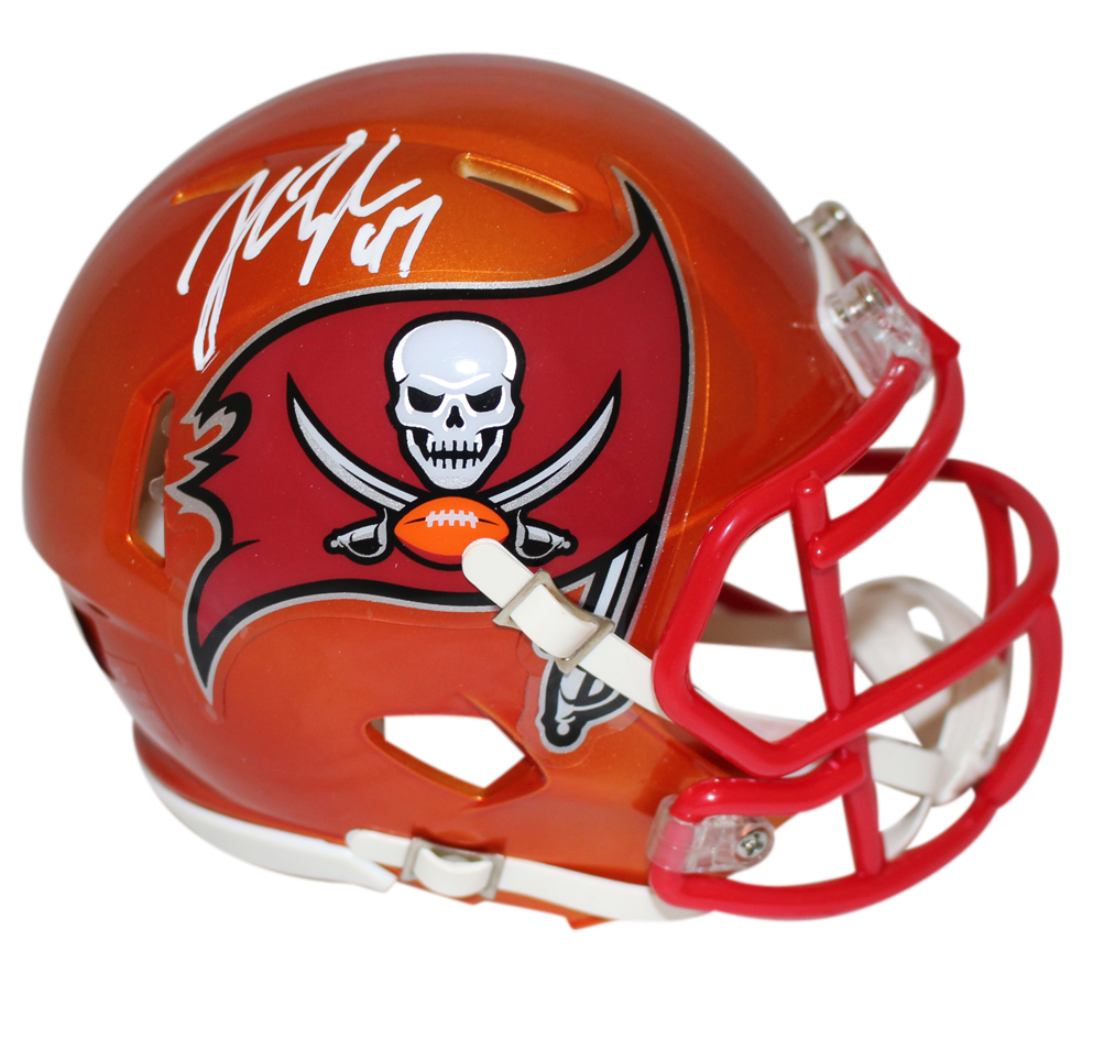 John Lynch Autographed Tampa Bay Buccaneers Flash Mini Helmet Beckett