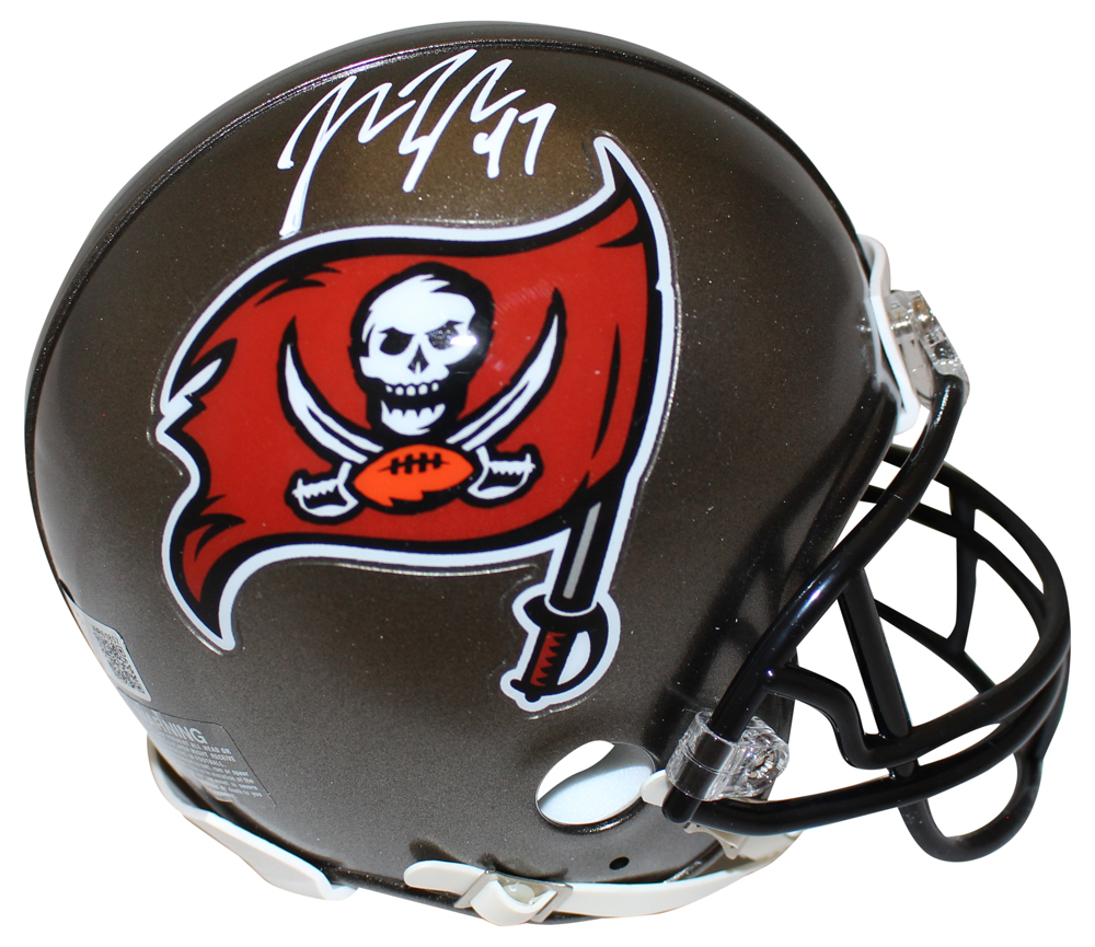 John Lynch Autographed Tampa Bay Buccaneers 97-13 Mini Helmet Beckett