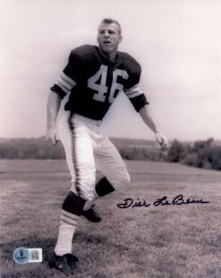 Dick LeBeau Autographed/Signed Detroit Lions 8x10 Photo Beckett 57376