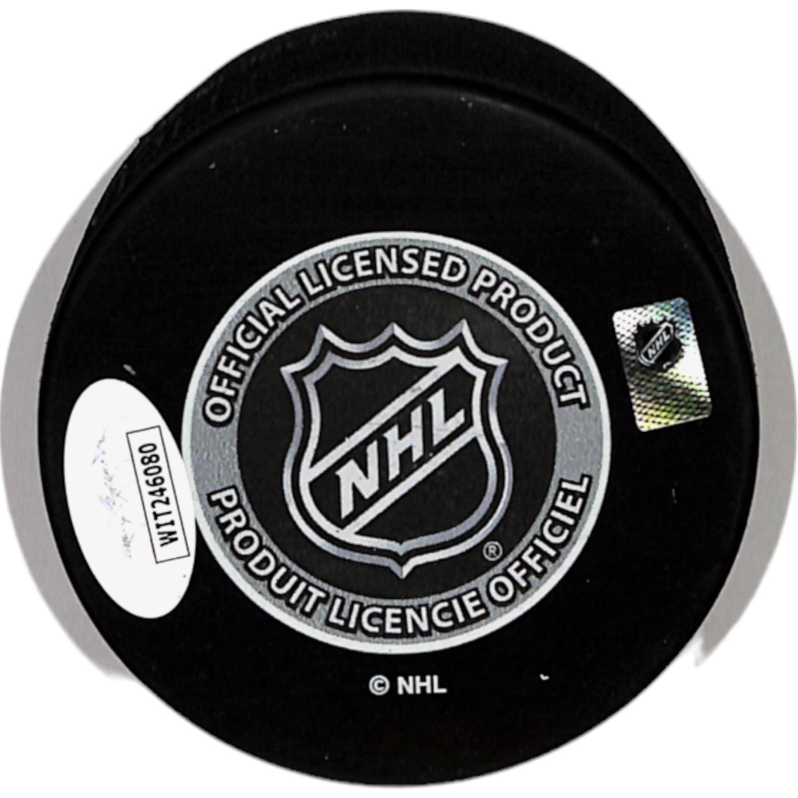 Nate MacKinnon Signed Colorado Avalanche '13 Draft Hockey Puck JSA