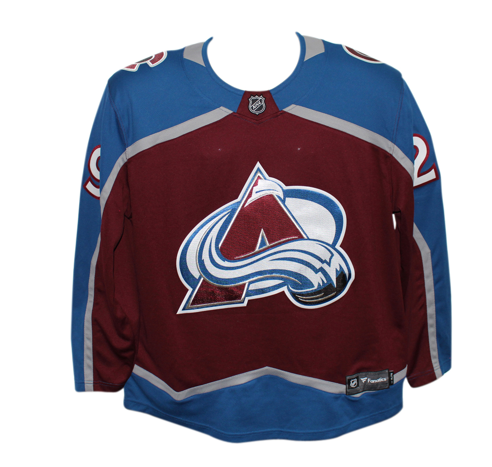 Nathan MacKinnon Autographed Jerseys, Signed Nathan MacKinnon Inscripted  Jerseys