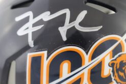 Khalil Mack Autographed/Signed Chicago Bears NFL 100 Mini Helmet Beckett 59390