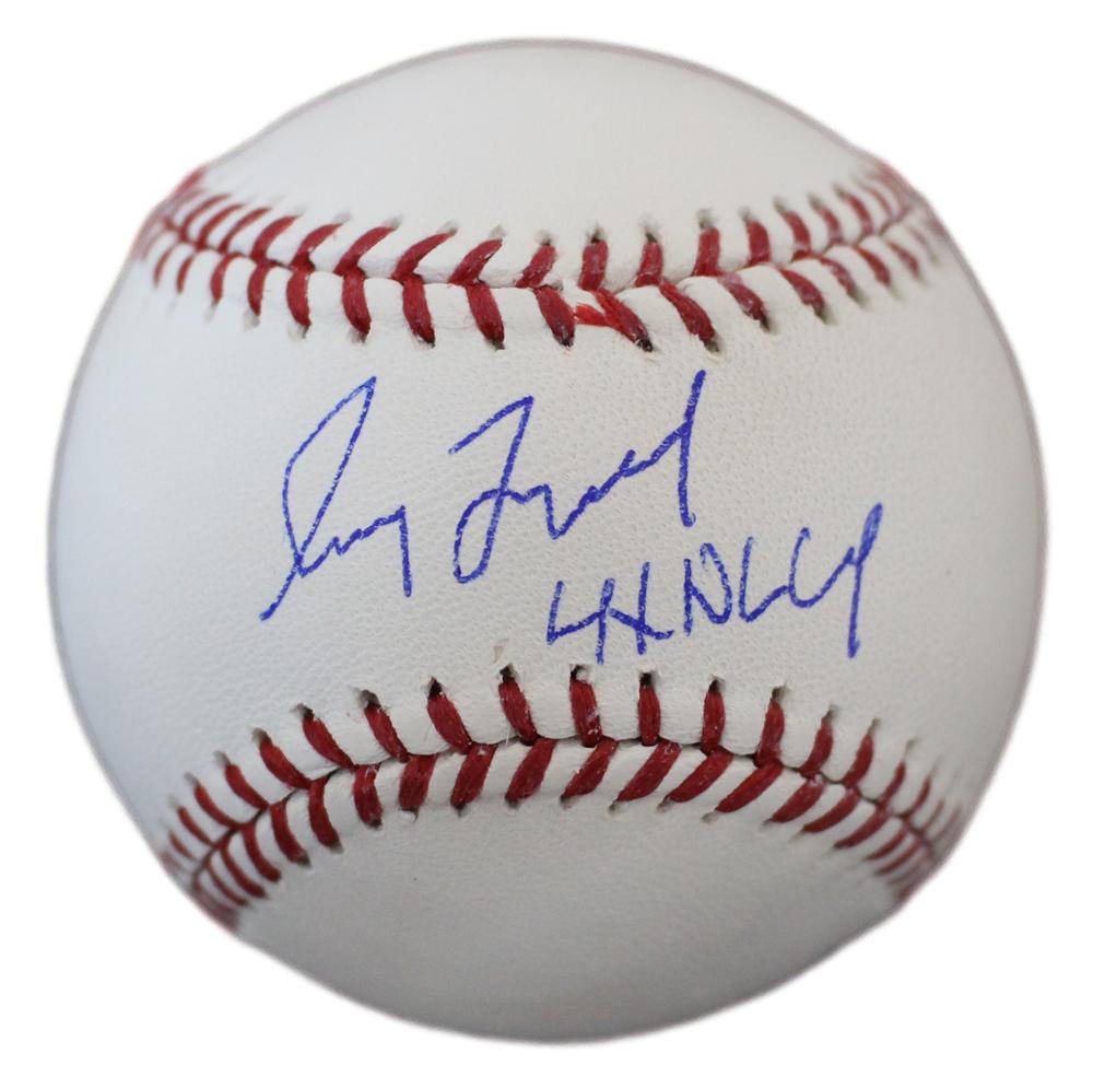 Greg Maddux Autographed/Signed Atlanta Braves OML Baseball 4x NL CY JSA 24696