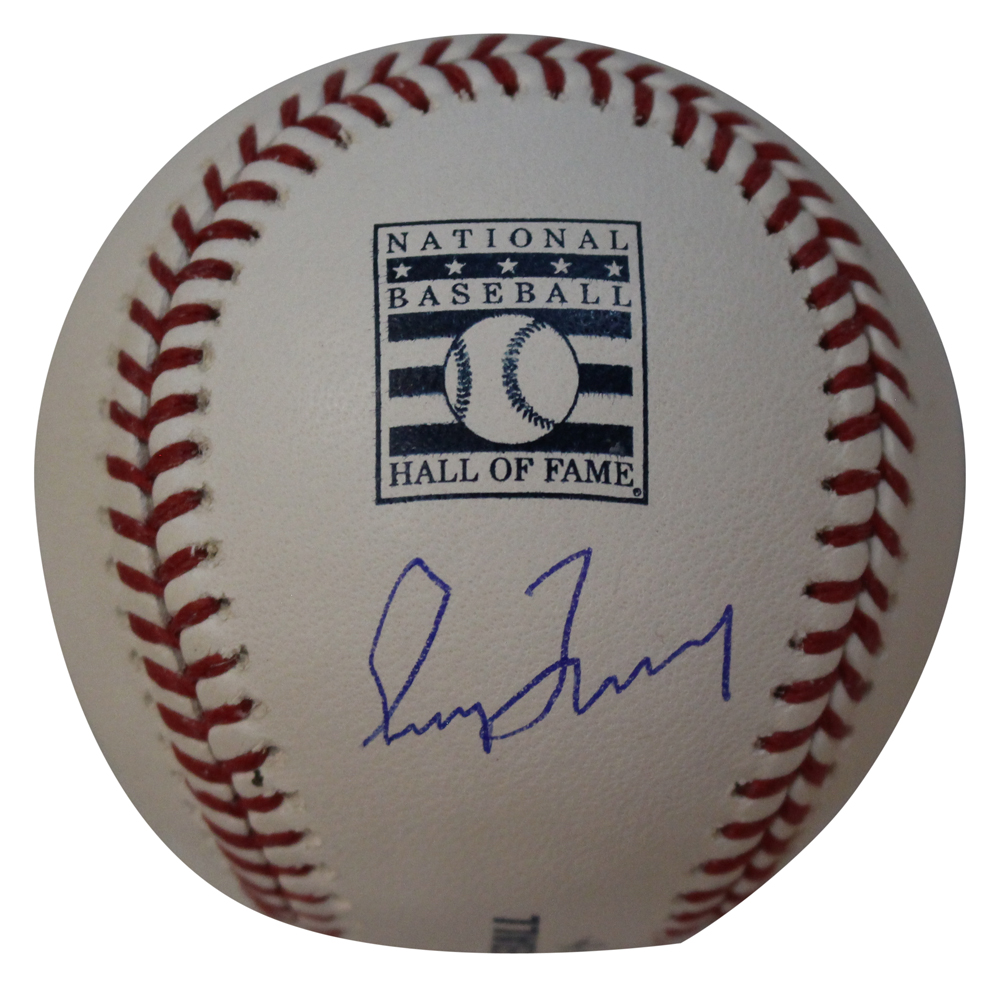 Greg Maddux Autographed/Signed Hall Of Fame Baseball Beckett