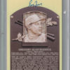 Greg Maddux Autographed Atlanta Braves Hall Of Fame Postcard BAS Slab 24432