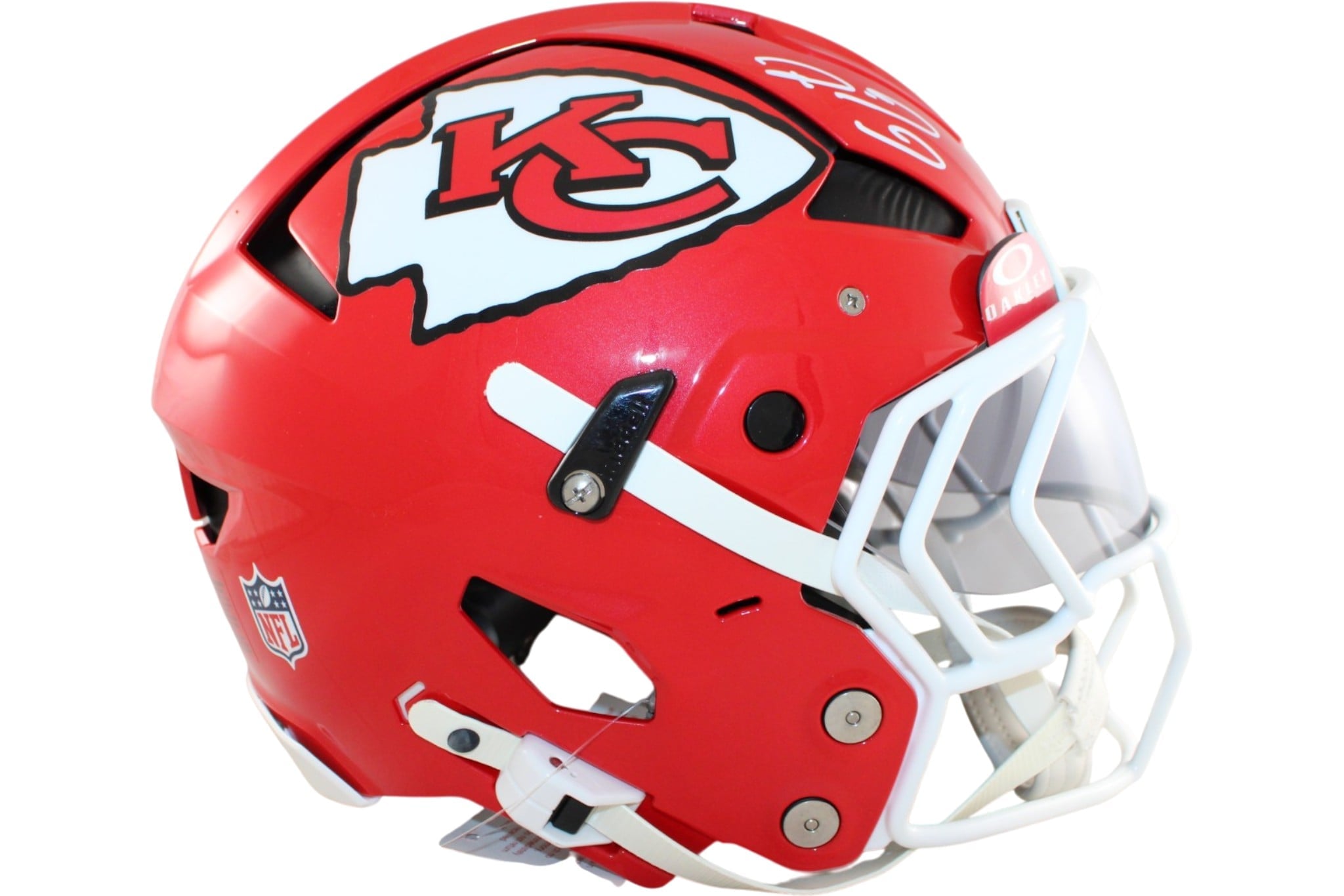 Patrick Mahomes Autographed/Signed Kansas City Chiefs Helmet Axiom Beckett 58550