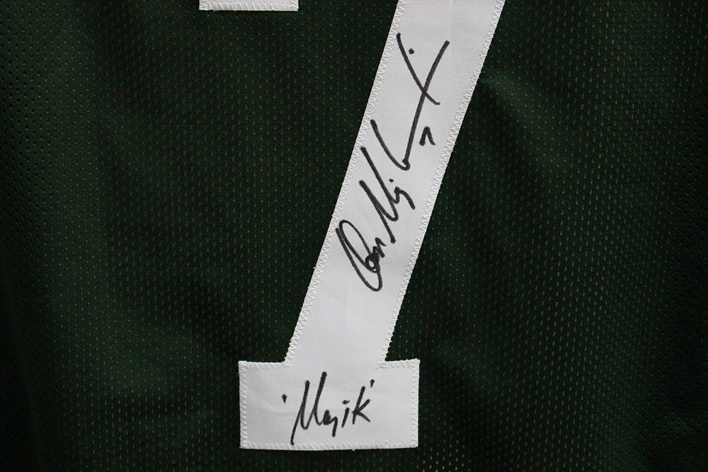 Don Majkowski Autographed Pro Style Green XL Jersey Majik Man Beckett