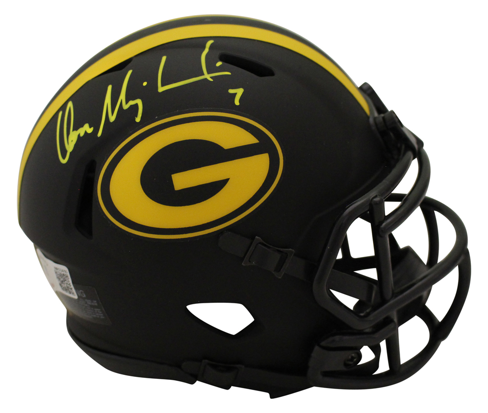 Don Majkowski Signed Green Bay Packers Eclipse Mini Helmet Beckett