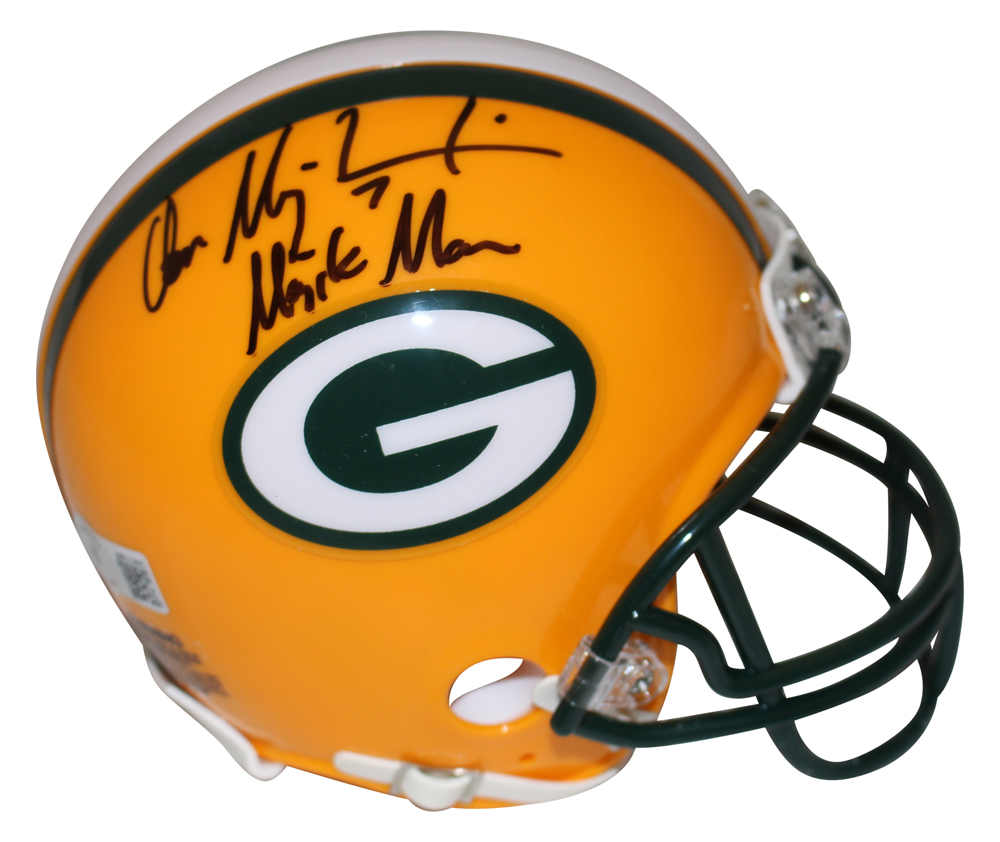 Don Majkowski Autographed Green Bay Packers VSR4 Mini Helmet Beckett