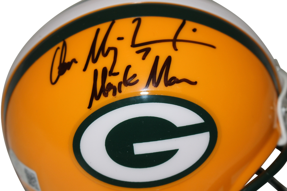 Don Majkowski Autographed Green Bay Packers VSR4 Mini Helmet Beckett